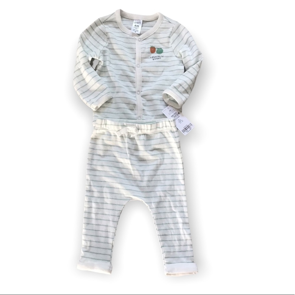 Two piece baby outfit six months
